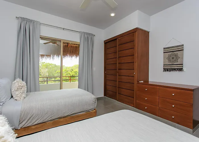 Penthouse Private Rooftop Terrace With Jacuzzi Apartamento Tulum