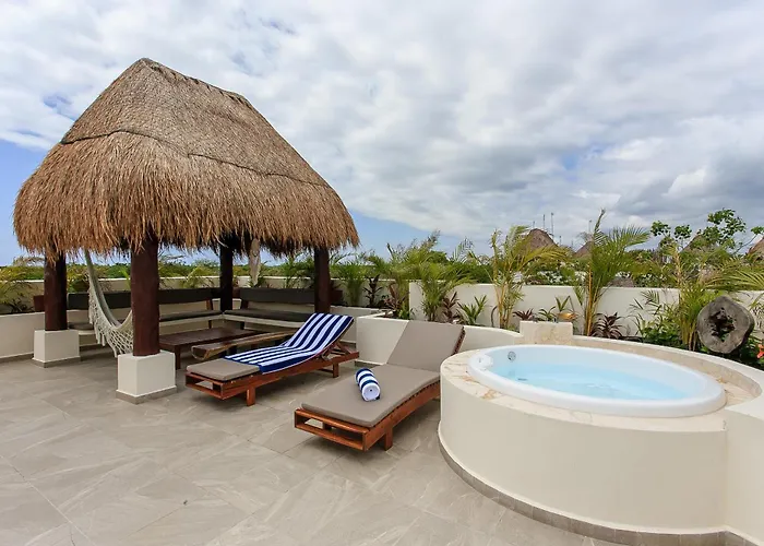 Apartamento Penthouse Private Rooftop Terrace With Jacuzzi Tulum